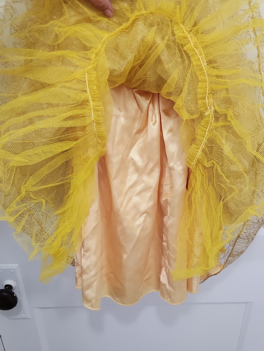 Disney Parks Child's Beauty and the Beast Belle Dress Costume - Picture 14 of 15